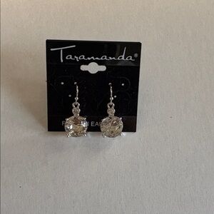 Taramanda Silver Drop Earrings